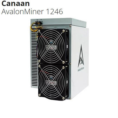 가나안 아발론 1246 Asic 광부 기계 85번째 90t SHA256 블로흐체인 비트코인 마이닝 큰 하시라테