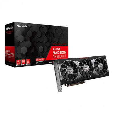2360MHz 광업 장비 비 LHR 그래픽 카드 Radeon RX 6800 XT 16GB GDDR6