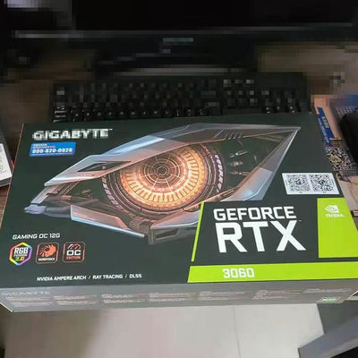 세 팬들 그래픽 비디오 카드 NVIDIA 기가바이트 RTX 3060 게임 OC 12G GDDR6